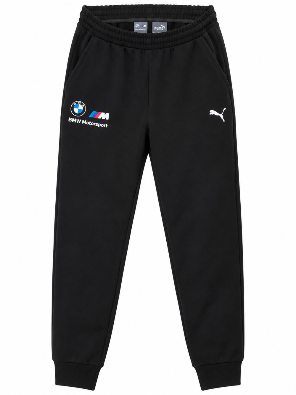 Puma Black BMW Motorsport Logo Joggers Size Large Men’s